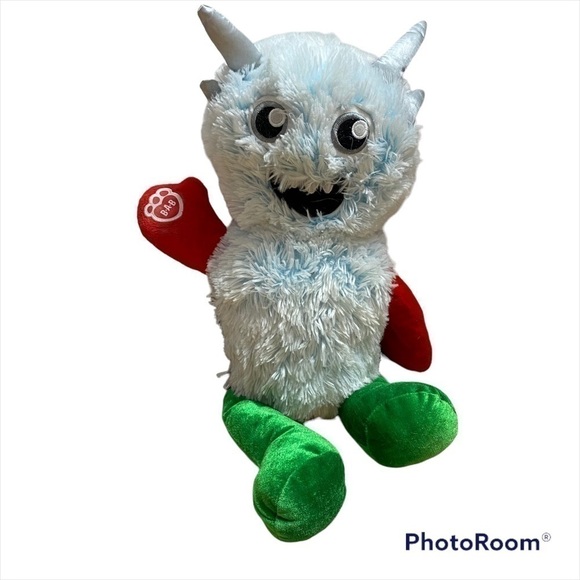 Build a Bear Mixters Chill Monster Red Feet Legs Plush Stuffed Animal - Picture 1 of 4